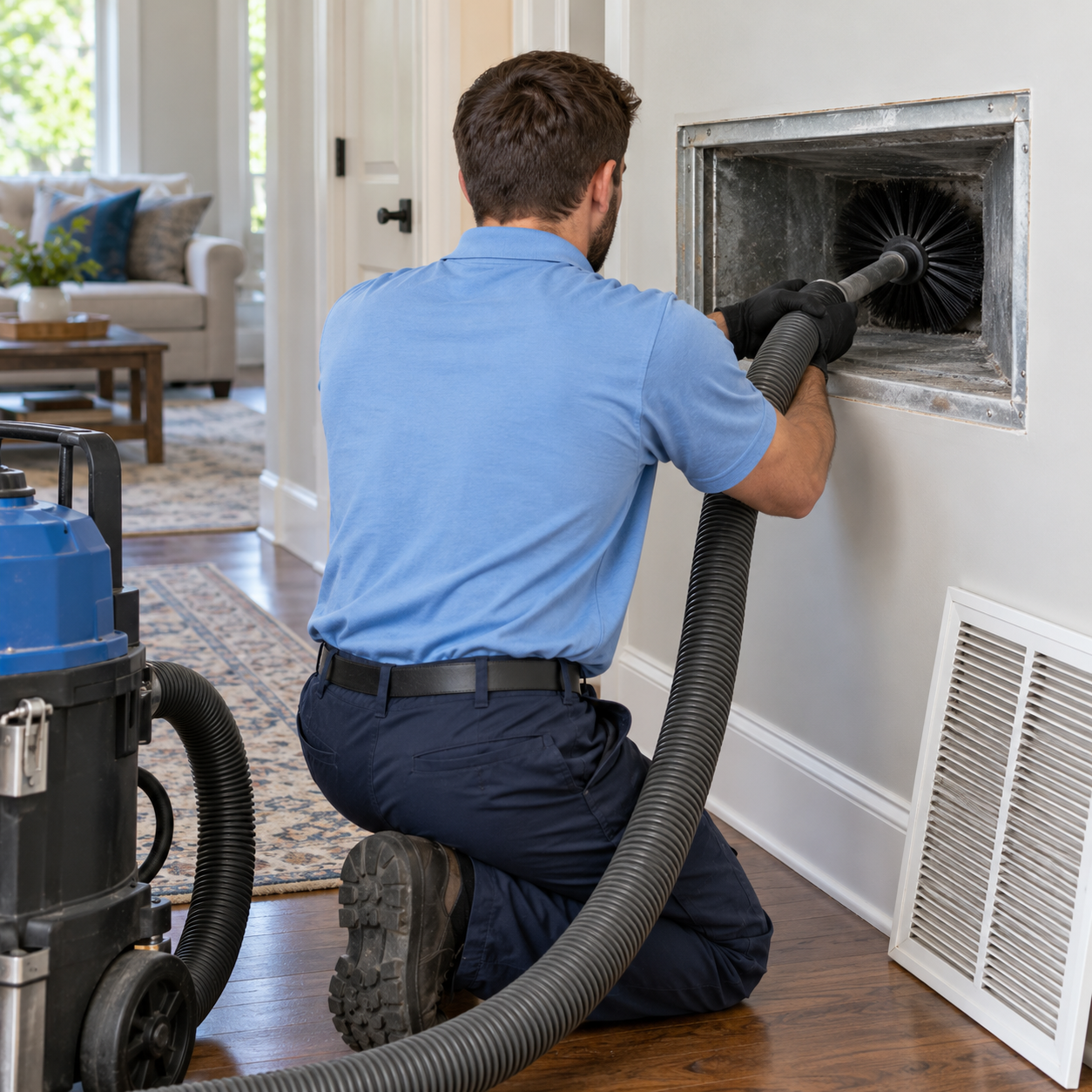 Air Duct Cleaning Tech in Bensalem